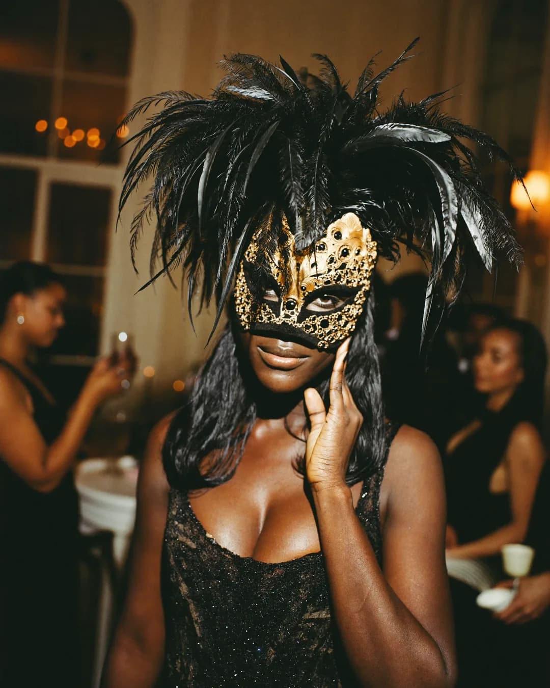Mansion Series: Noir Masquerade flyer